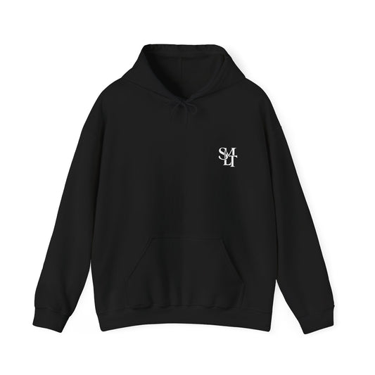 Hoodie — UNFOLD Box Graphic Pullover (Minimal Logo)