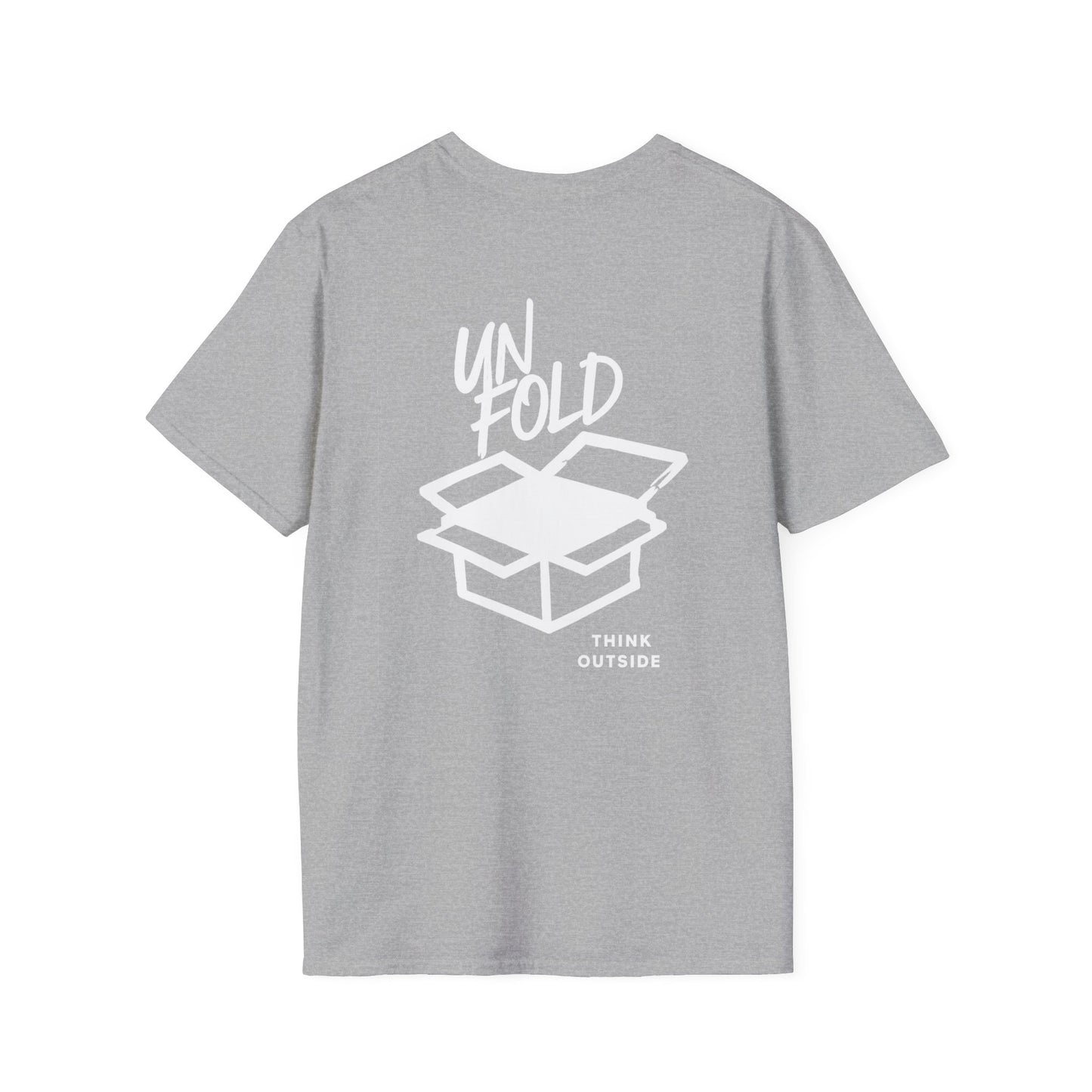 Think Outside the Box T-Shirt — Unfold the Box Graphic Tee