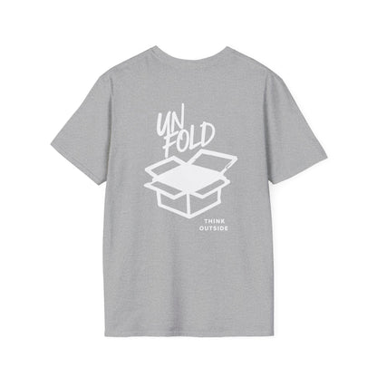 Think Outside the Box T-Shirt — Unfold the Box Graphic Tee