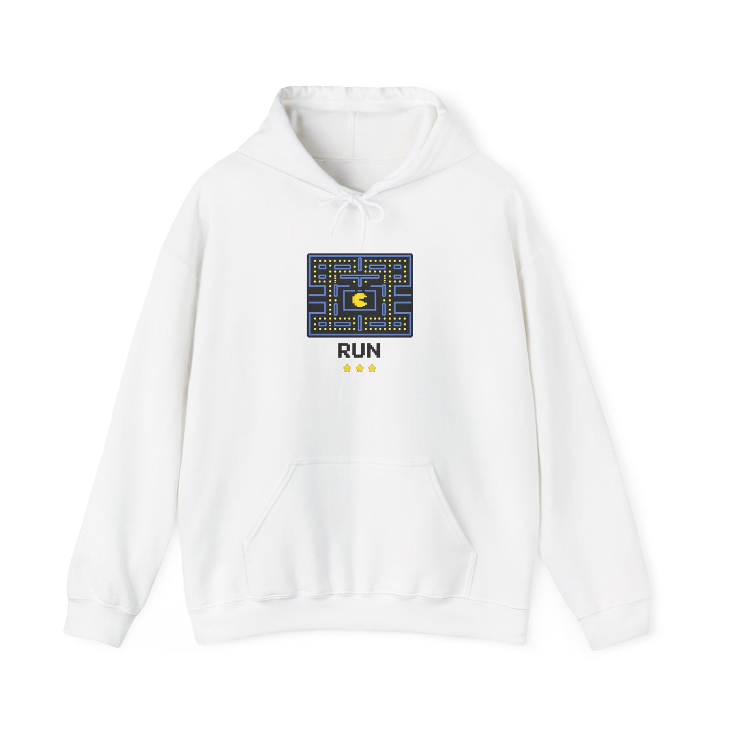 Pac-Man 'Choose The Dream Not The Fear' Hoodie - Retro Arcade Gamer Sweatshirt