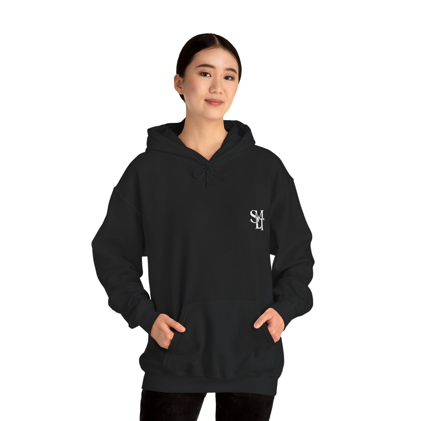 Hoodie — UNFOLD Box Graphic Pullover (Minimal Logo)