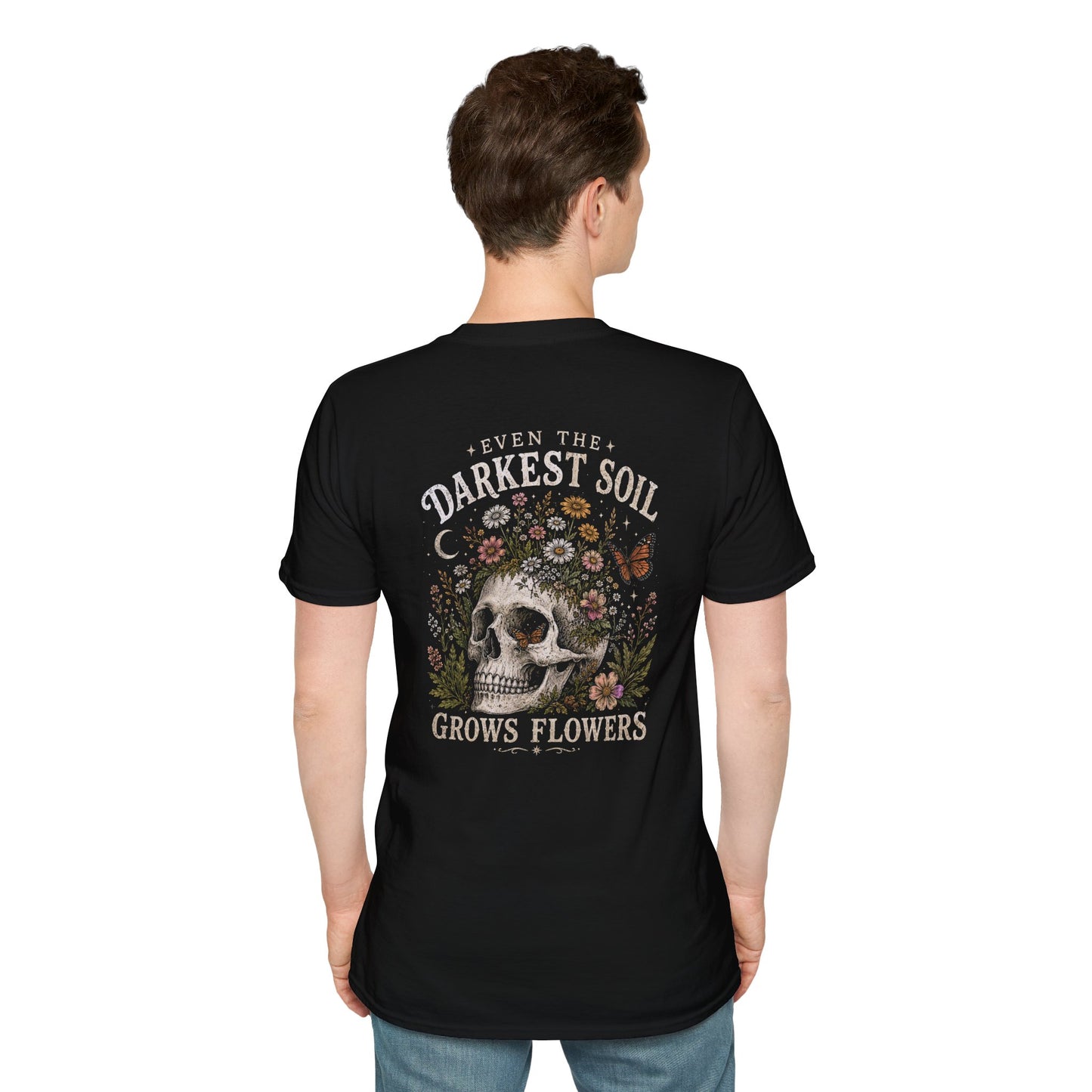 Floral Skull T-Shirt