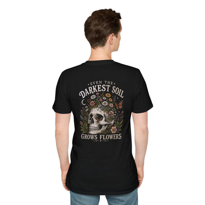 Floral Skull T-Shirt