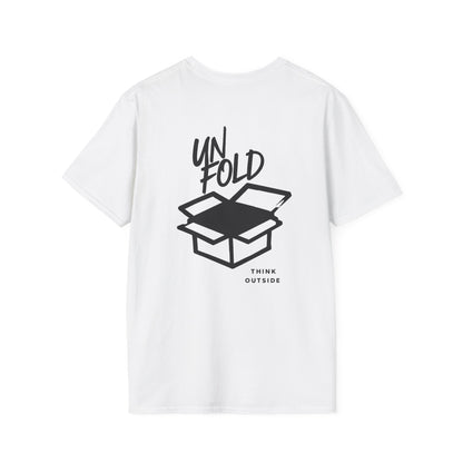 Think Outside the Box T-Shirt — Unfold the Box Graphic Tee