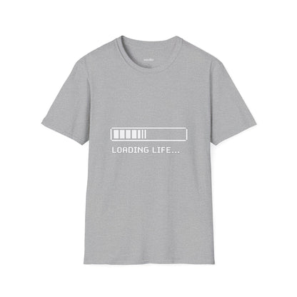 Loading Life T‑Shirt — Minimal Progress Bar Graphic Tee