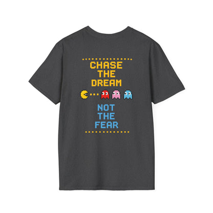 Pac-Man Maze Tee — Retro Arcade "RUN" Graphic T-Shirt