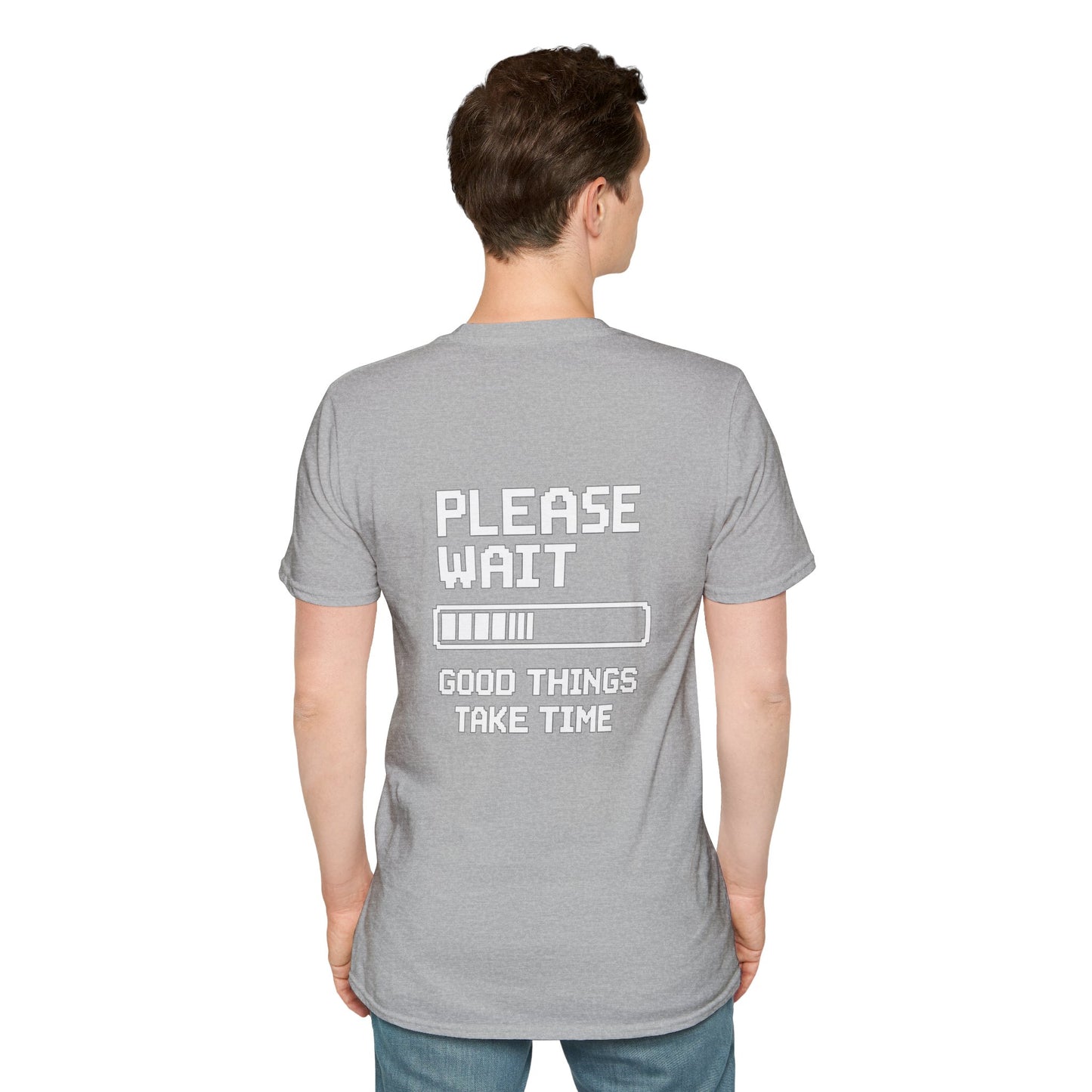 Loading Life T‑Shirt — Minimal Progress Bar Graphic Tee
