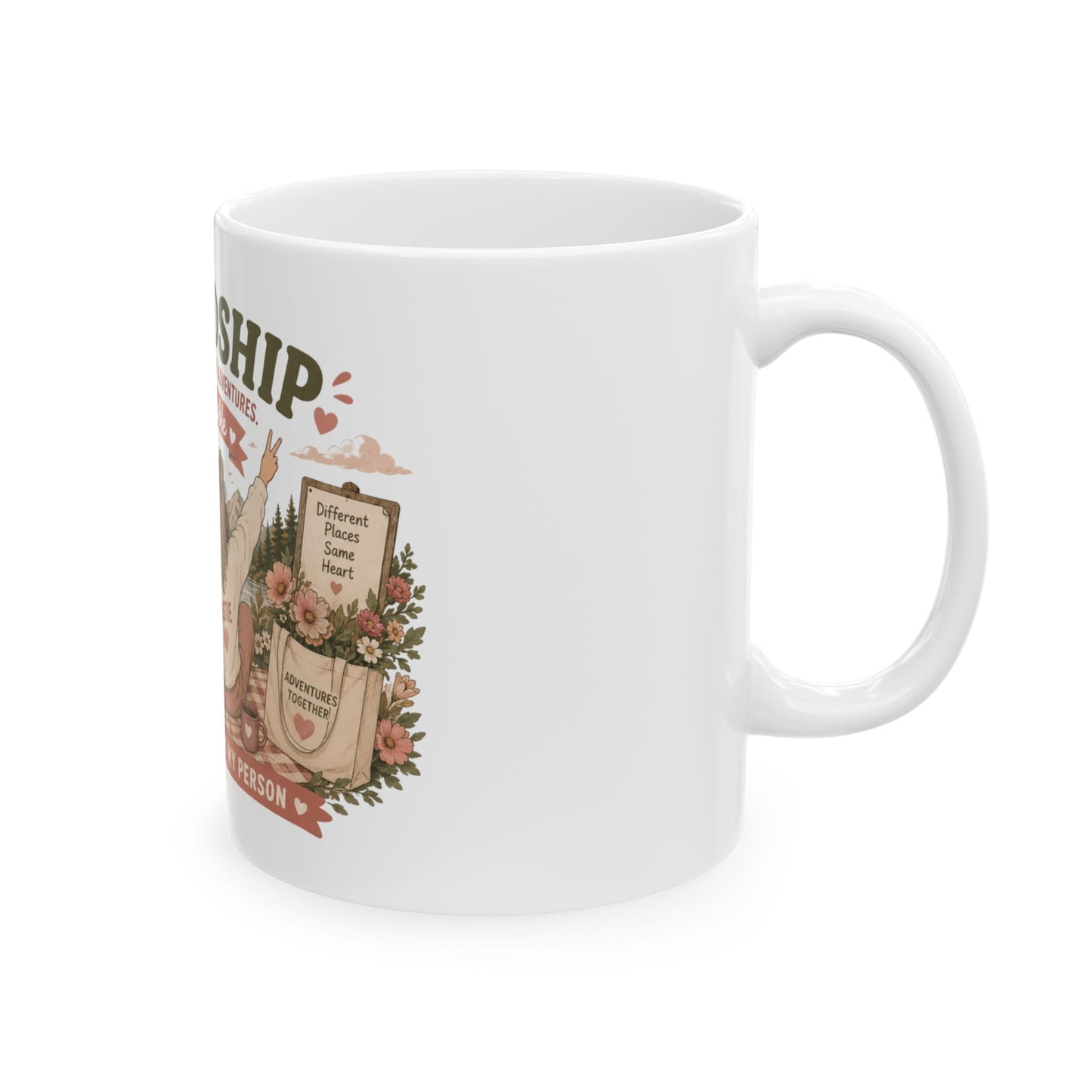 Best Friends Forever Mug | Girls Friendship Mug (11Oz)