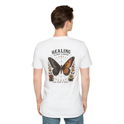 Butterfly Healing  Mental Health Graphic T-Shirt