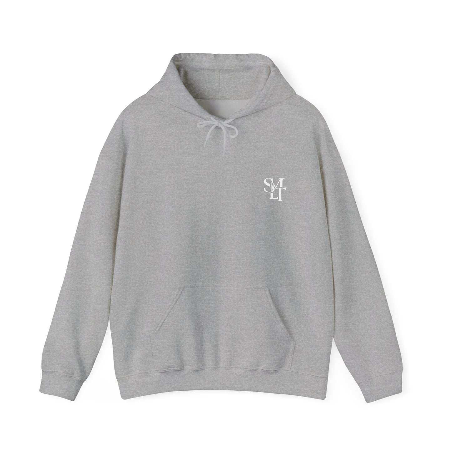 Hoodie — Minimal 'Think Outside The Box' Abstract Logo Pullover