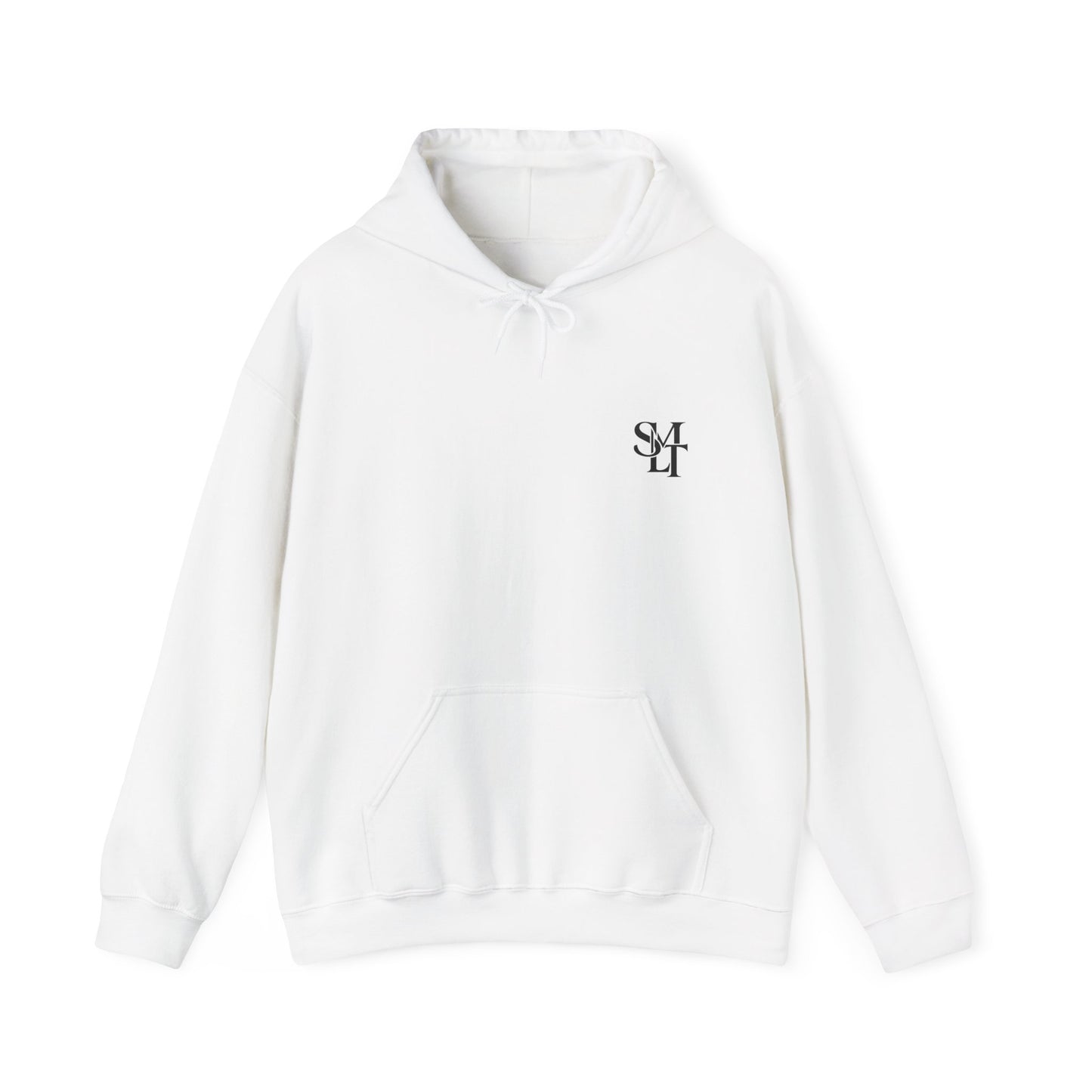 Hoodie — Minimal 'Think Outside The Box' Abstract Logo Pullover