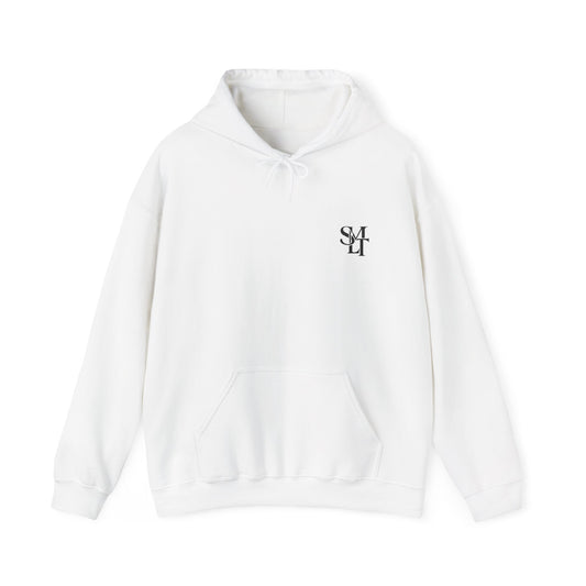 Hoodie — Minimal 'Think Outside The Box' Abstract Logo Pullover