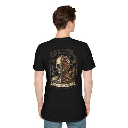 Skull Grow Through T-Shirt