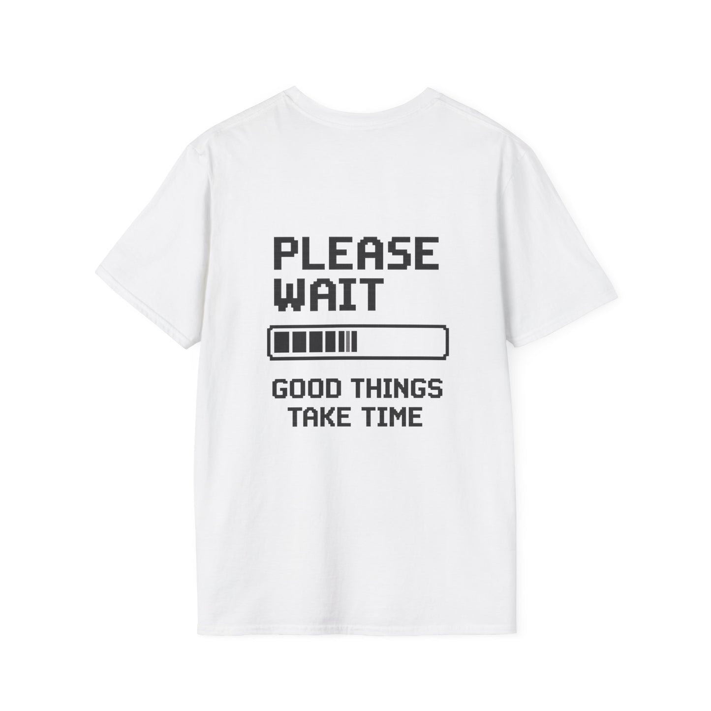 Loading Life T‑Shirt — Minimal Progress Bar Graphic Tee