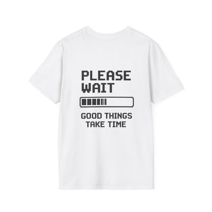 Loading Life T‑Shirt — Minimal Progress Bar Graphic Tee
