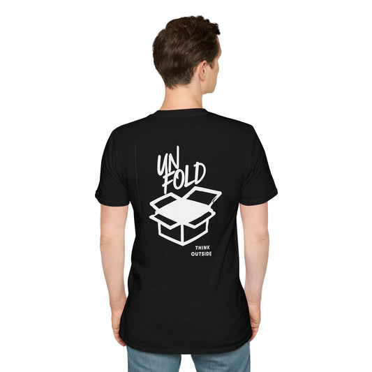 Think Outside the Box T-Shirt — Unfold the Box Graphic Tee