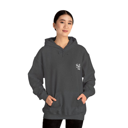 Hoodie — UNFOLD Box Graphic Pullover (Minimal Logo)
