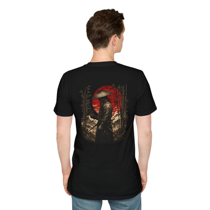 Samurai Side-View Ninja T-Shirt