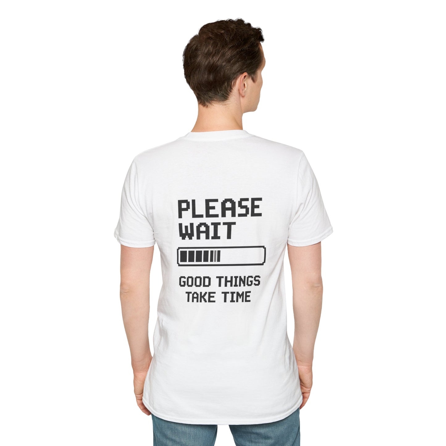 Loading Life T‑Shirt — Minimal Progress Bar Graphic Tee