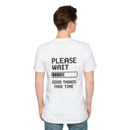 Loading Life T‑Shirt — Minimal Progress Bar Graphic Tee