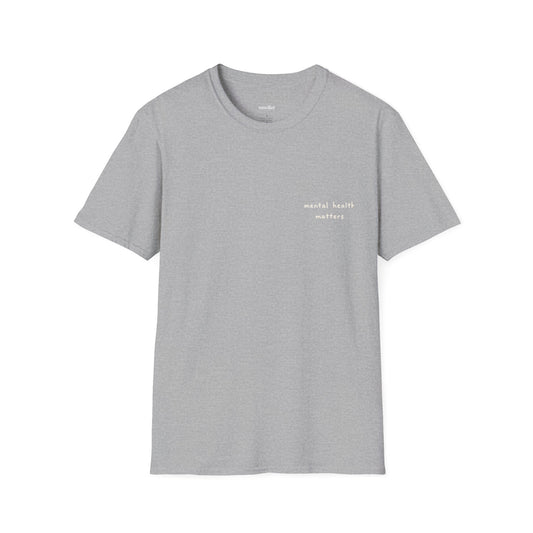 We Listen We Support | Mental Health Friendship T-Shirt | Cute Daisy Graphic Tee | Positive Quote Shirt
