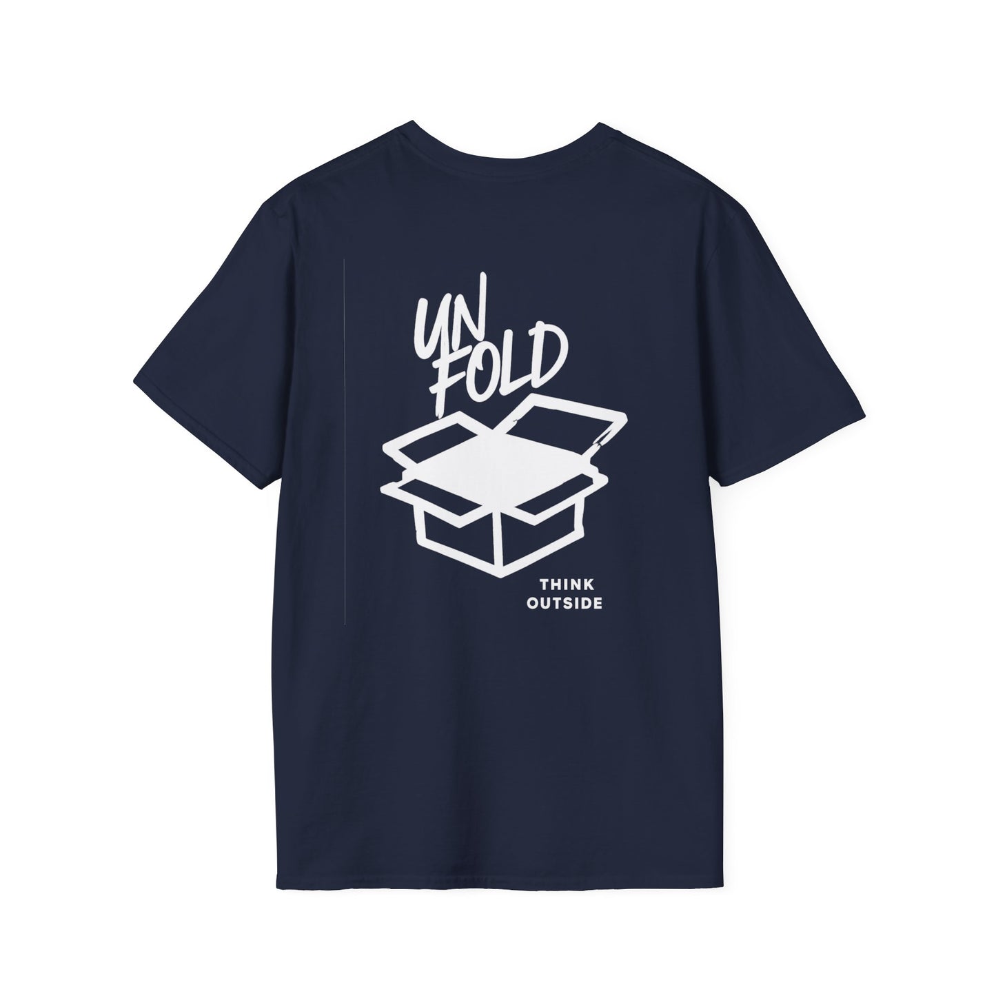 Think Outside the Box T-Shirt — Unfold the Box Graphic Tee