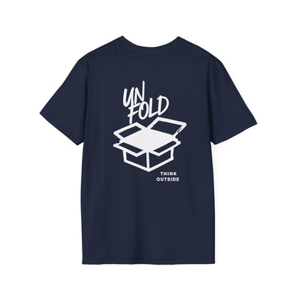 Think Outside the Box T-Shirt — Unfold the Box Graphic Tee