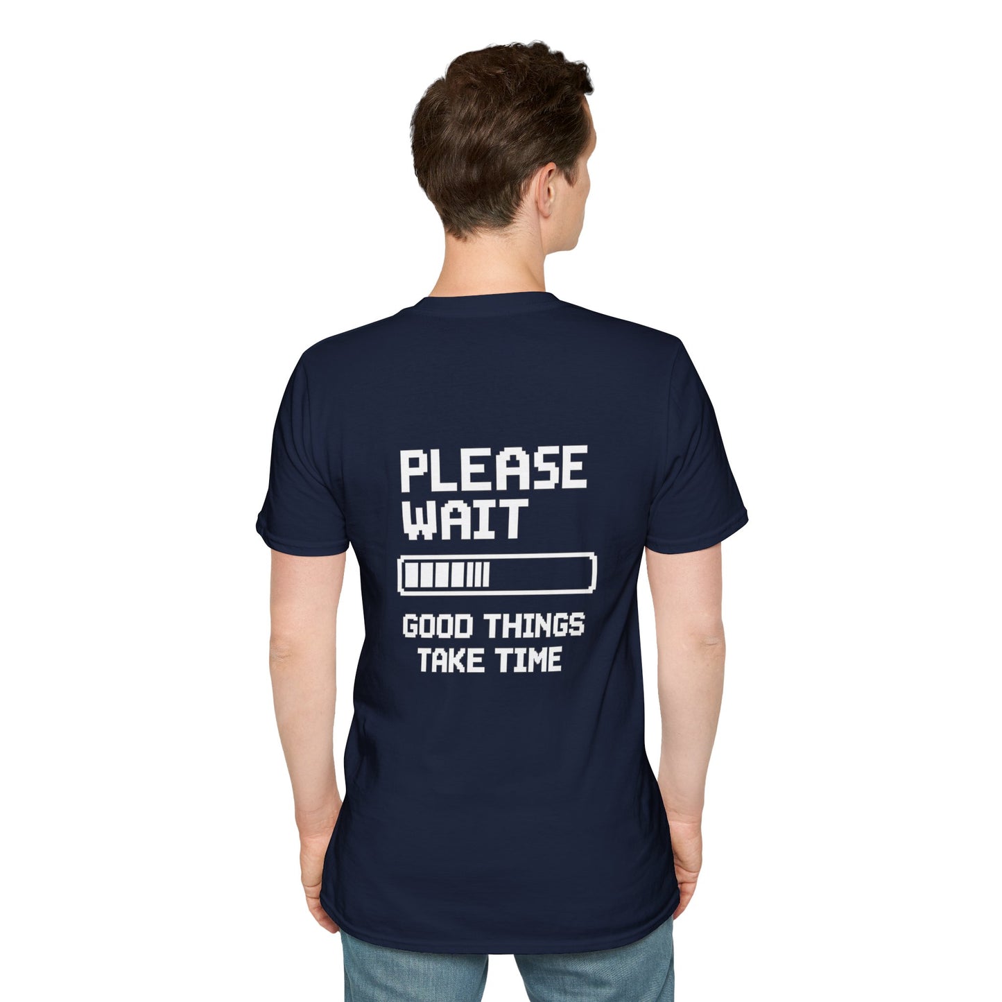 Loading Life T‑Shirt — Minimal Progress Bar Graphic Tee