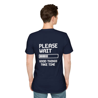 Loading Life T‑Shirt — Minimal Progress Bar Graphic Tee