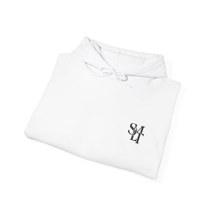Hoodie — Minimal 'Think Outside The Box' Abstract Logo Pullover
