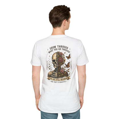 Skull Grow Through T-Shirt