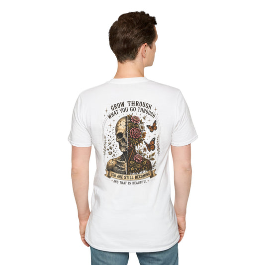 Skull Grow Through T-Shirt