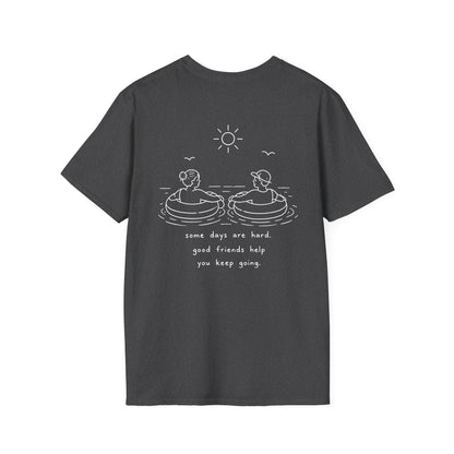 Cute Friendship T-Shirt | Mental Health Support Tee | Best Friend Graphic Shirt