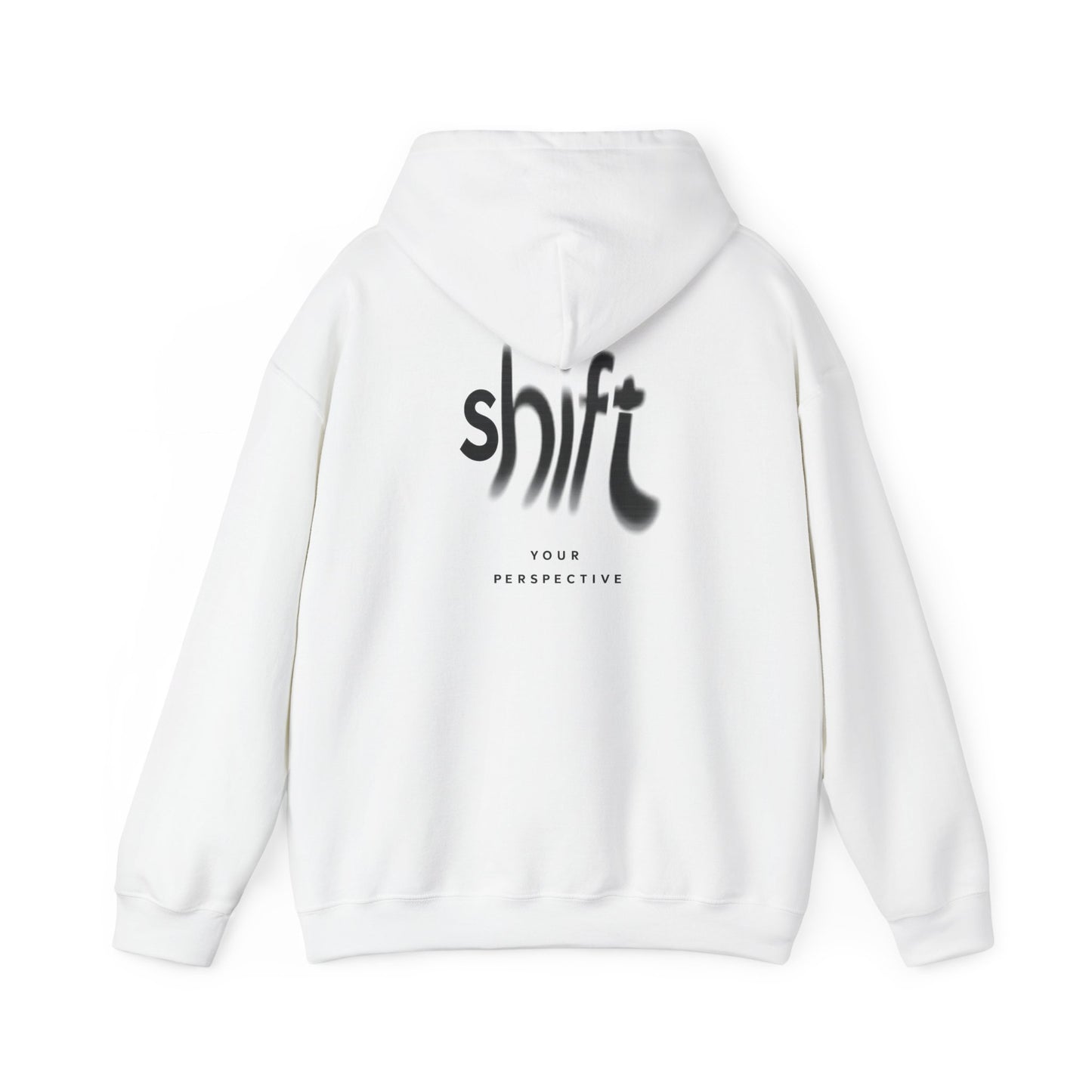 Hoodie — "Shift Your Perspective" Minimal Logo Pullover