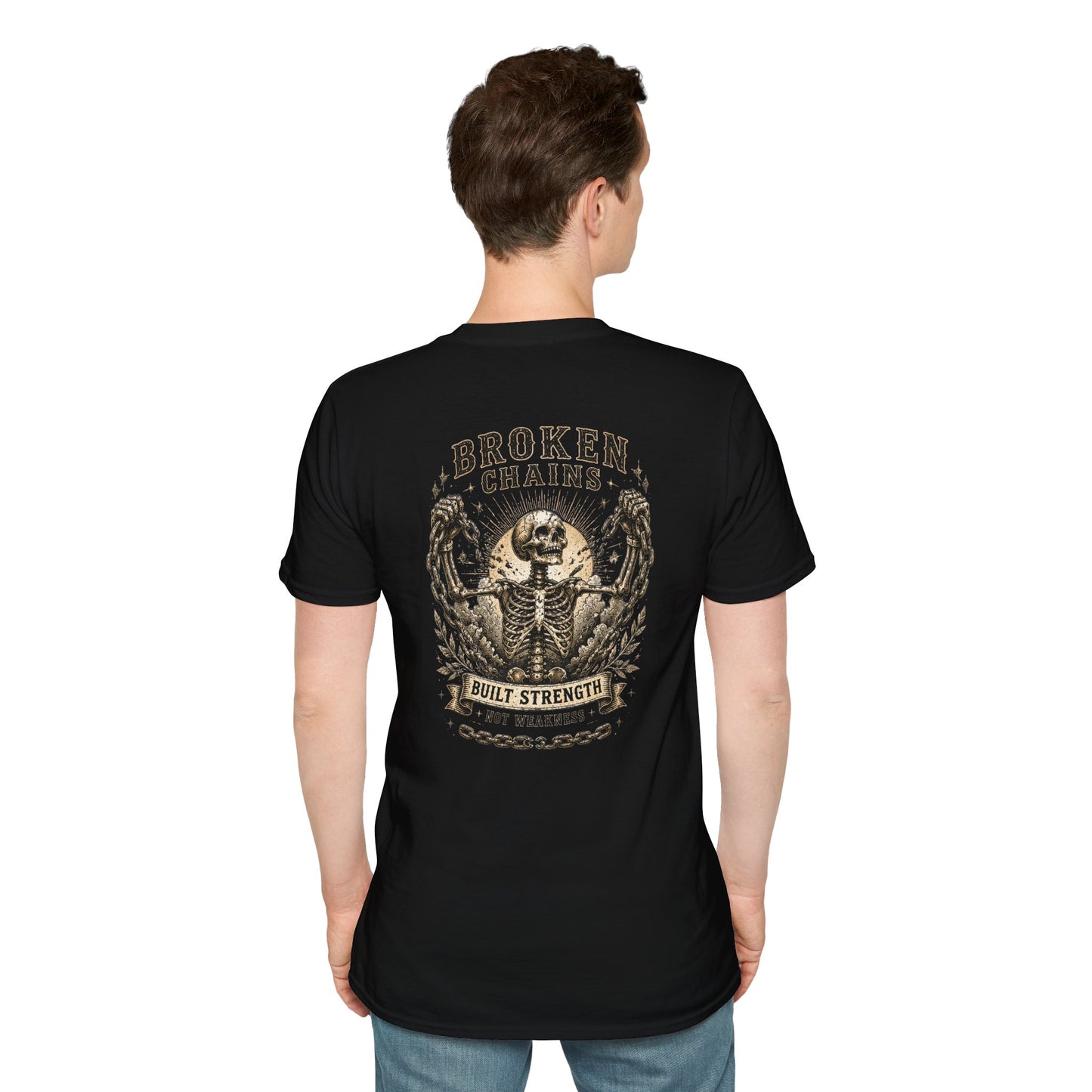 Broken Chain Skull T-Shirt