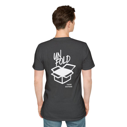 Think Outside the Box T-Shirt — Unfold the Box Graphic Tee