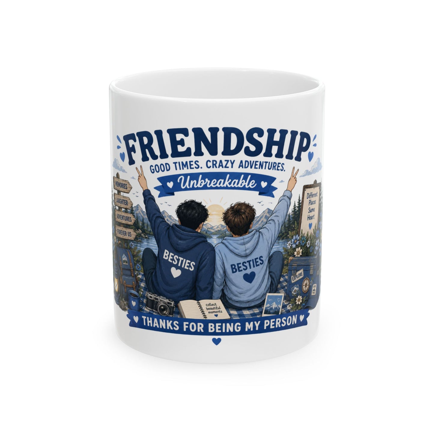 Best Friends Mug | Boys Friendship Mug (11Oz)