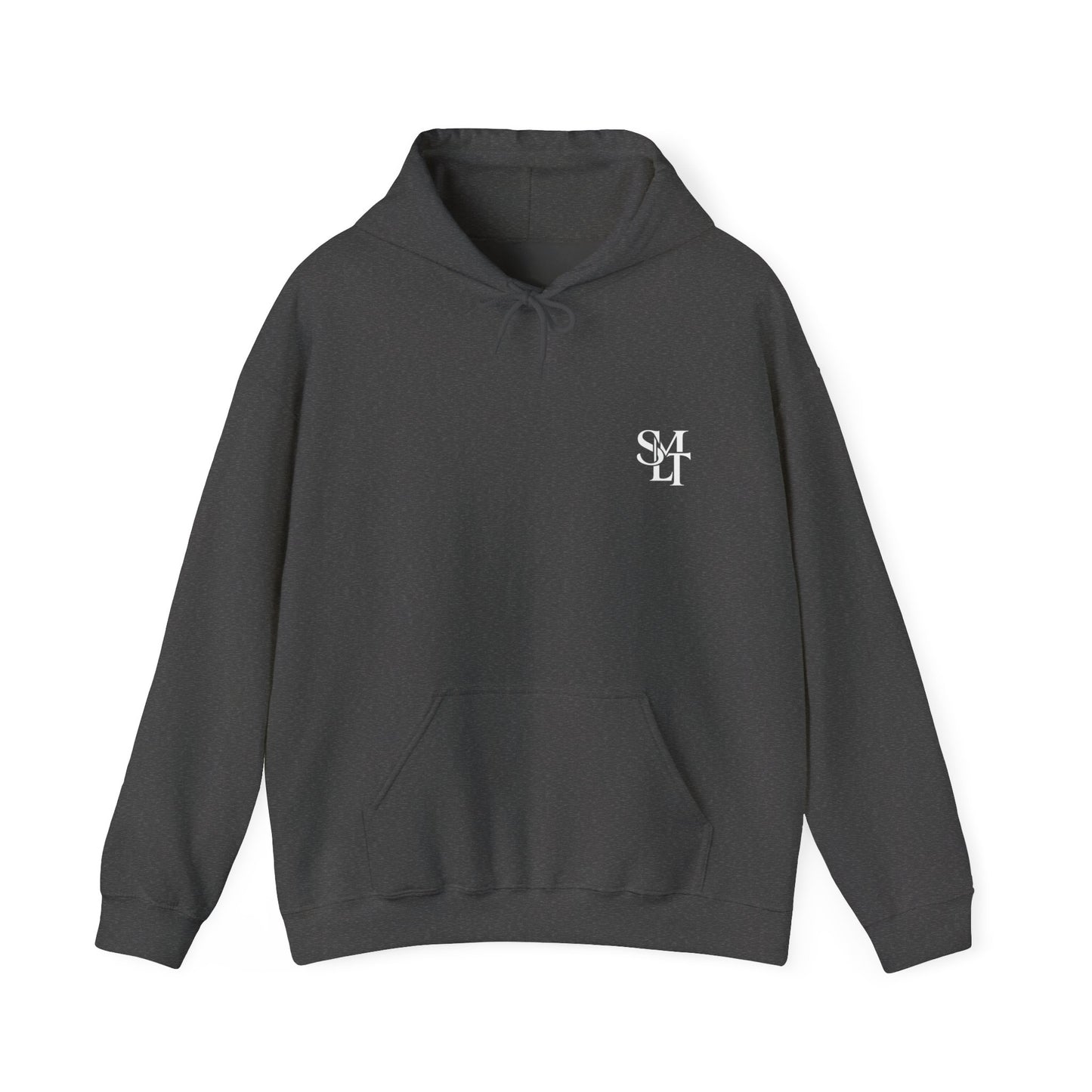 Hoodie — Minimal 'Think Outside The Box' Abstract Logo Pullover