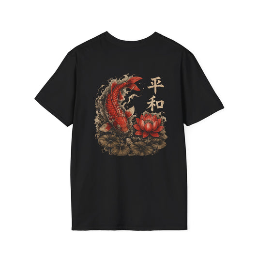 Koi Fish & Lotus T-Shirt