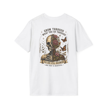 Skull Grow Through T-Shirt