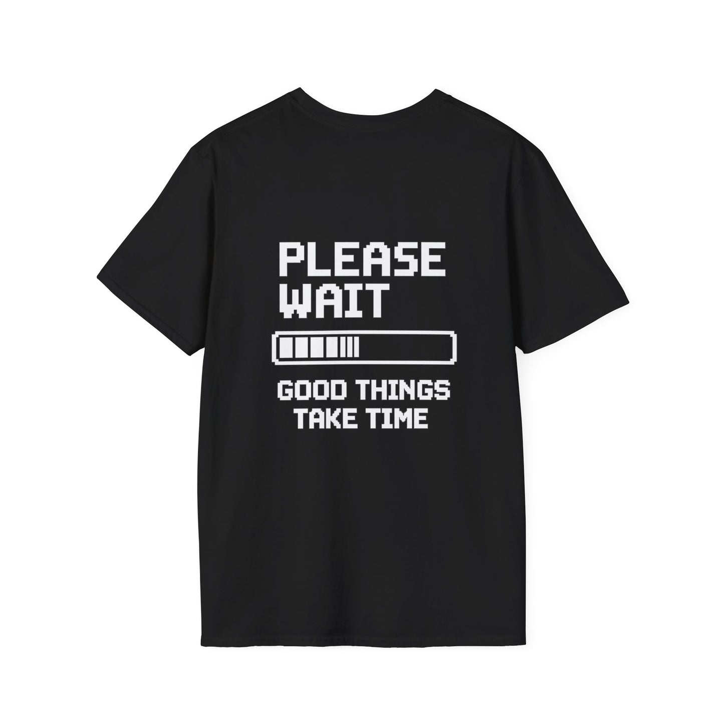 Loading Life T‑Shirt — Minimal Progress Bar Graphic Tee