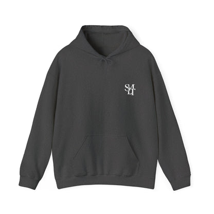 Hoodie — UNFOLD Box Graphic Pullover (Minimal Logo)