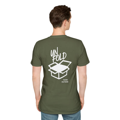 Think Outside the Box T-Shirt — Unfold the Box Graphic Tee