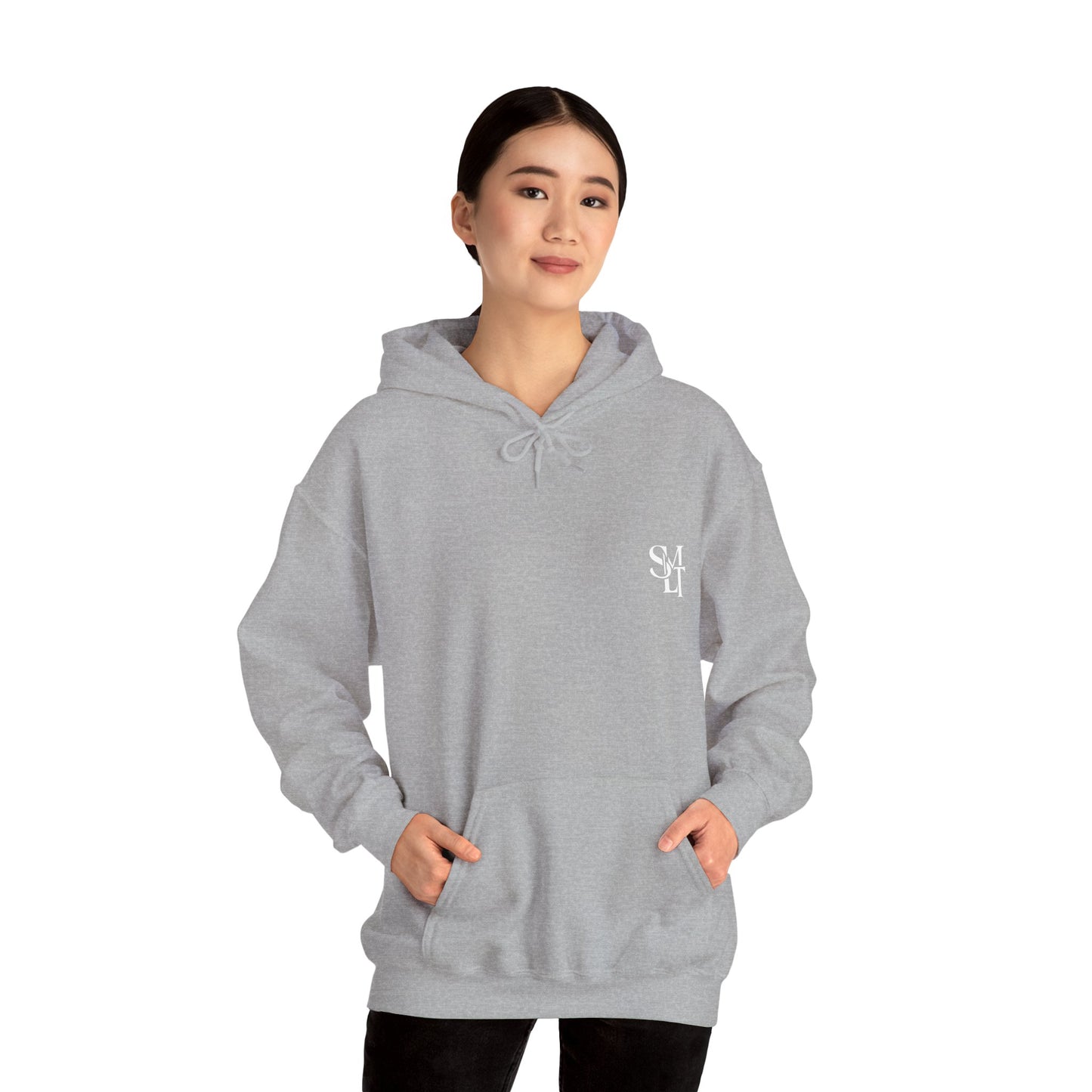 Hoodie — UNFOLD Box Graphic Pullover (Minimal Logo)