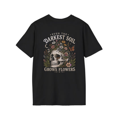 Floral Skull T-Shirt