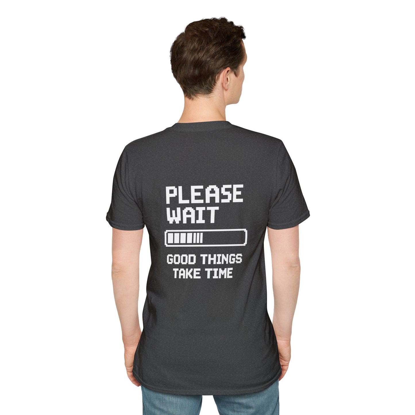 Loading Life T‑Shirt — Minimal Progress Bar Graphic Tee