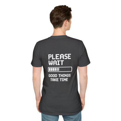 Loading Life T‑Shirt — Minimal Progress Bar Graphic Tee