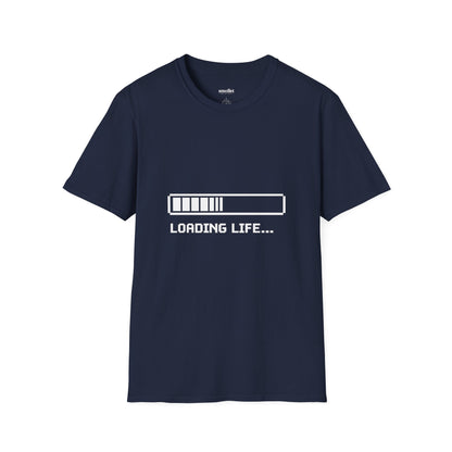 Loading Life T‑Shirt — Minimal Progress Bar Graphic Tee