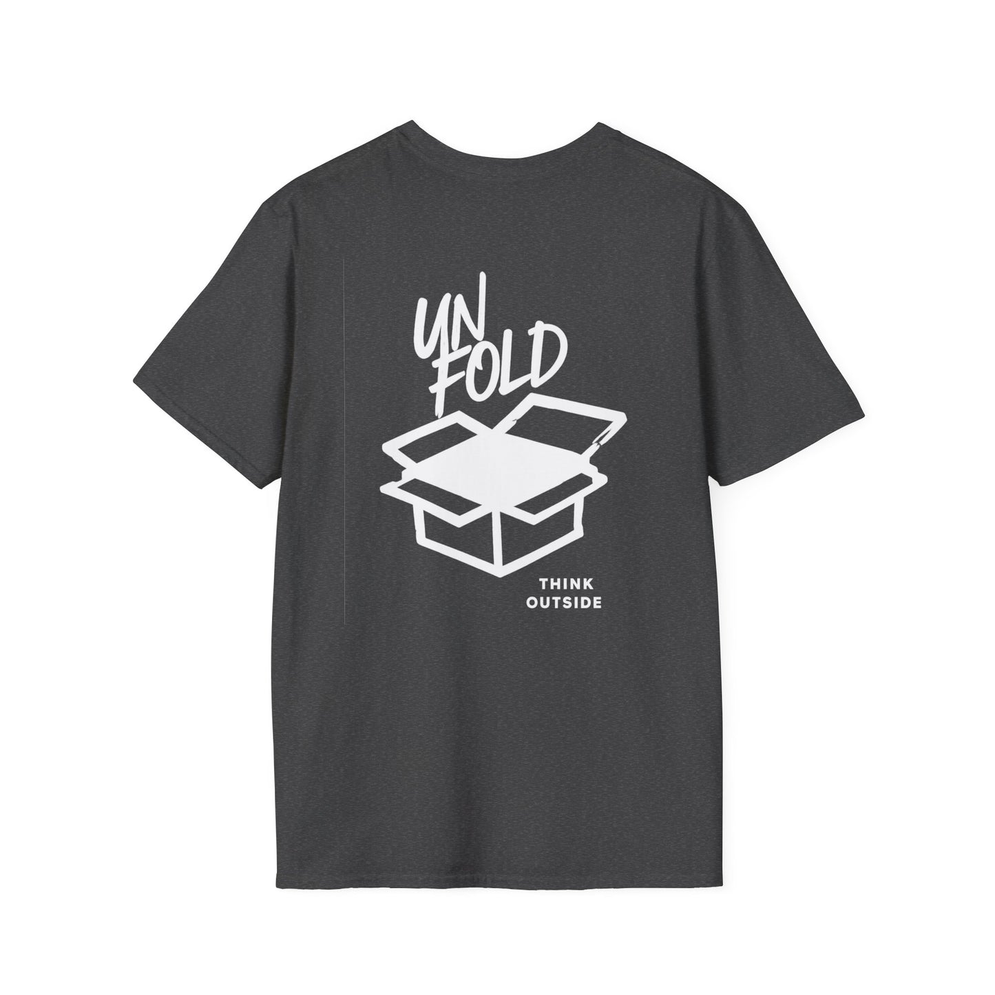 Think Outside the Box T-Shirt — Unfold the Box Graphic Tee
