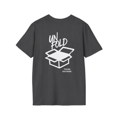 Think Outside the Box T-Shirt — Unfold the Box Graphic Tee